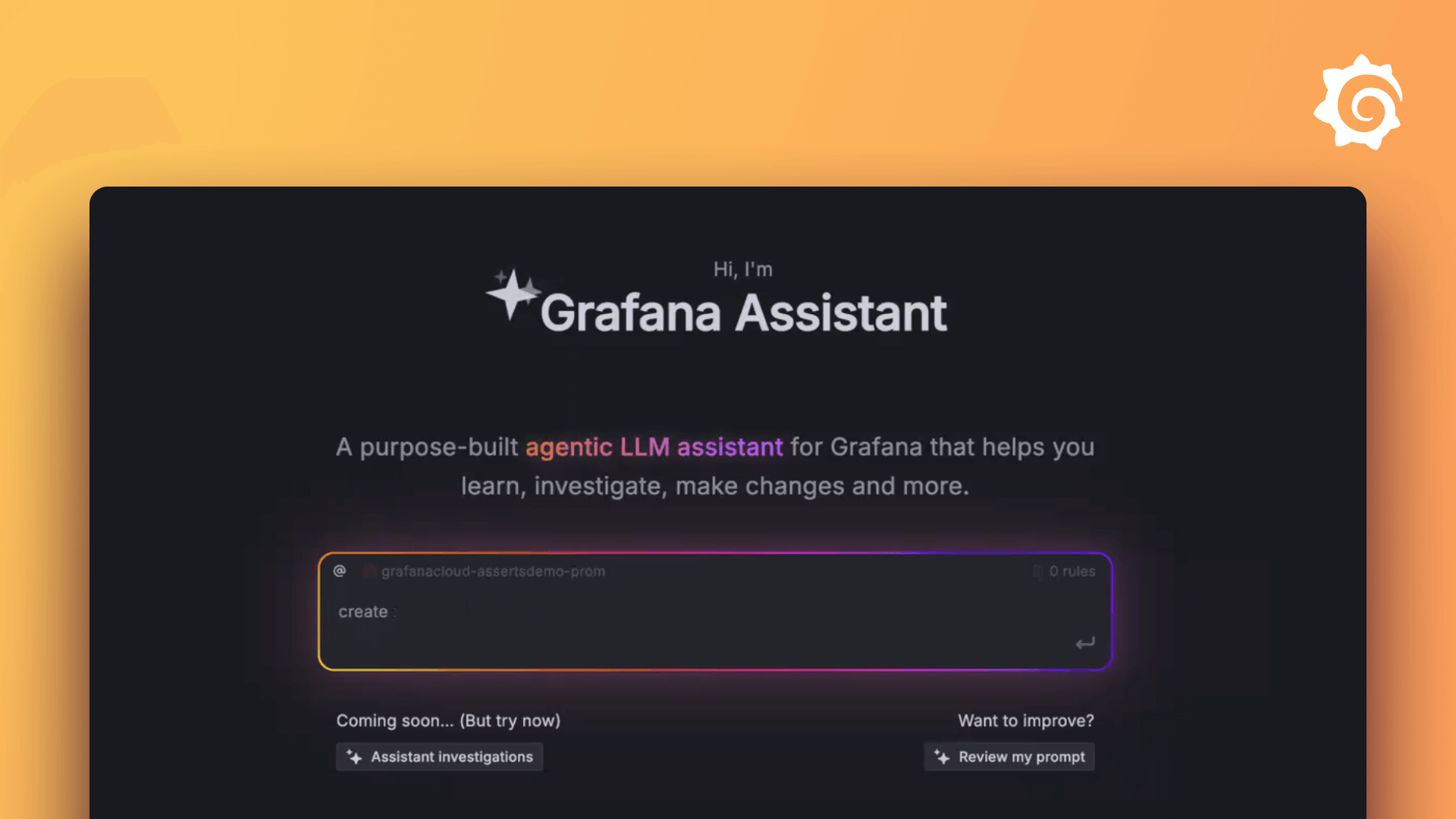 Getting Started with Grafana Assistant