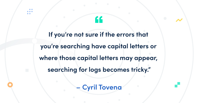 How to search logs in Loki without worrying about the case