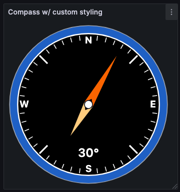Compass with custom styling