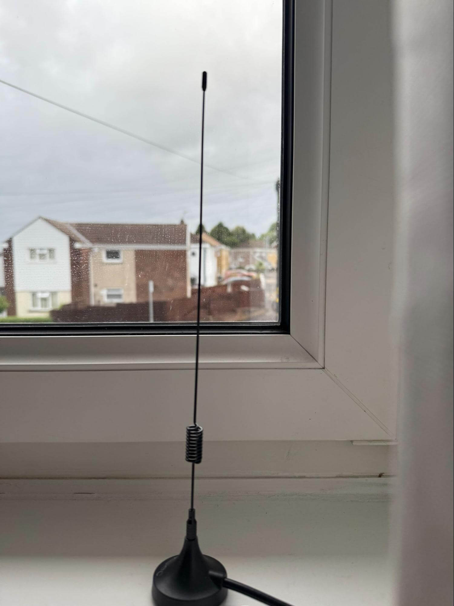 *Aerial connected to Flightaware USB SDR* Aerial connected to Flightaware USB SDR