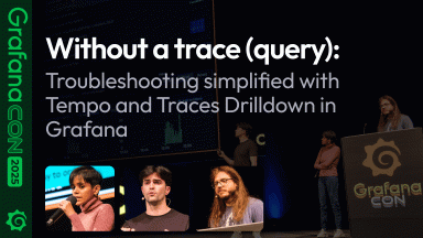 Faster incident response through distributed tracing: Inside Glovo's use of Traces Drilldown