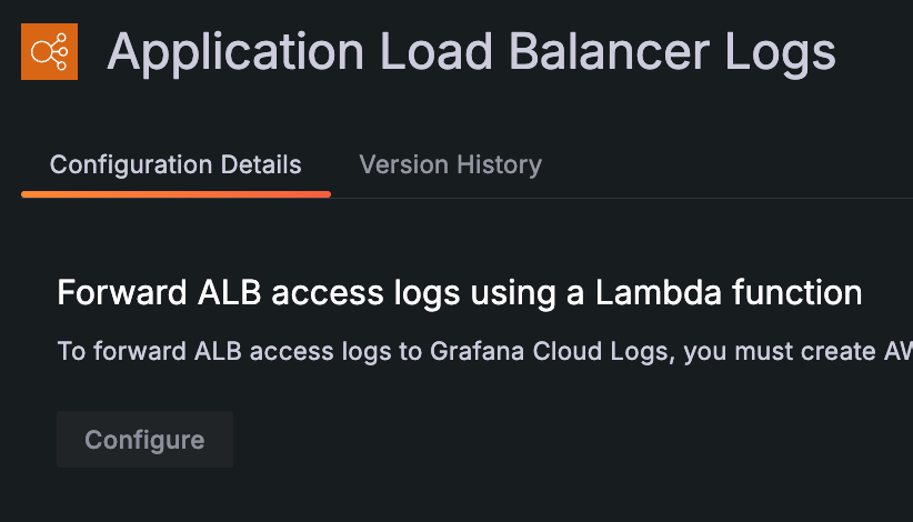 **Configure** button **Configure** button