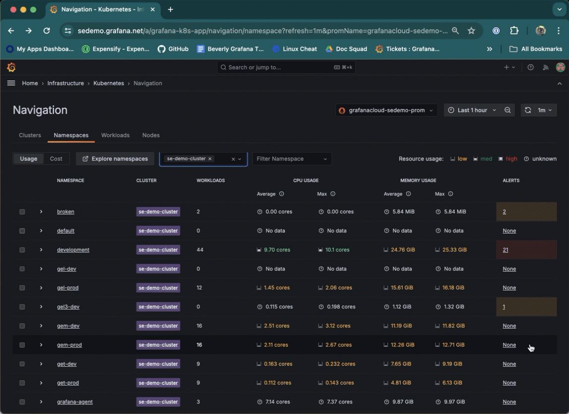 Opening alert rule from list item Opening alert rule from list item