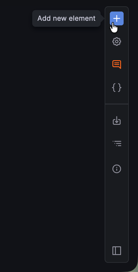 Add element icon