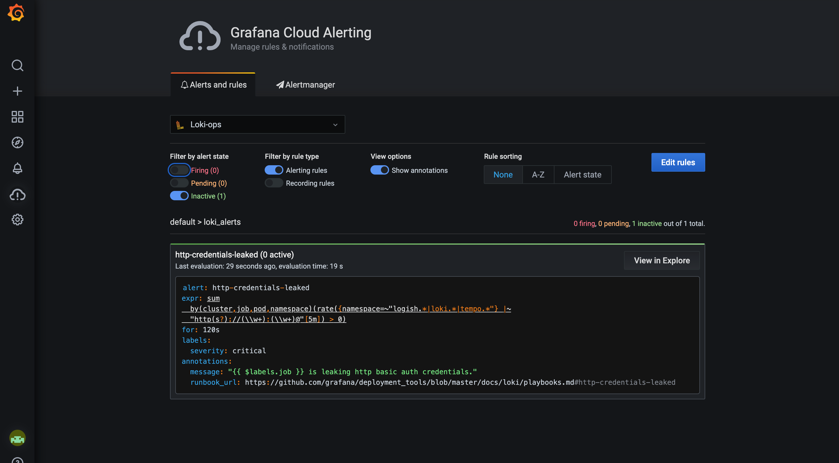 Alerting on the contents of your logs. Alerting on the contents of your logs.