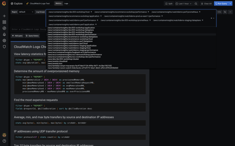 AWS CloudWatch Logs AWS CloudWatch Logs