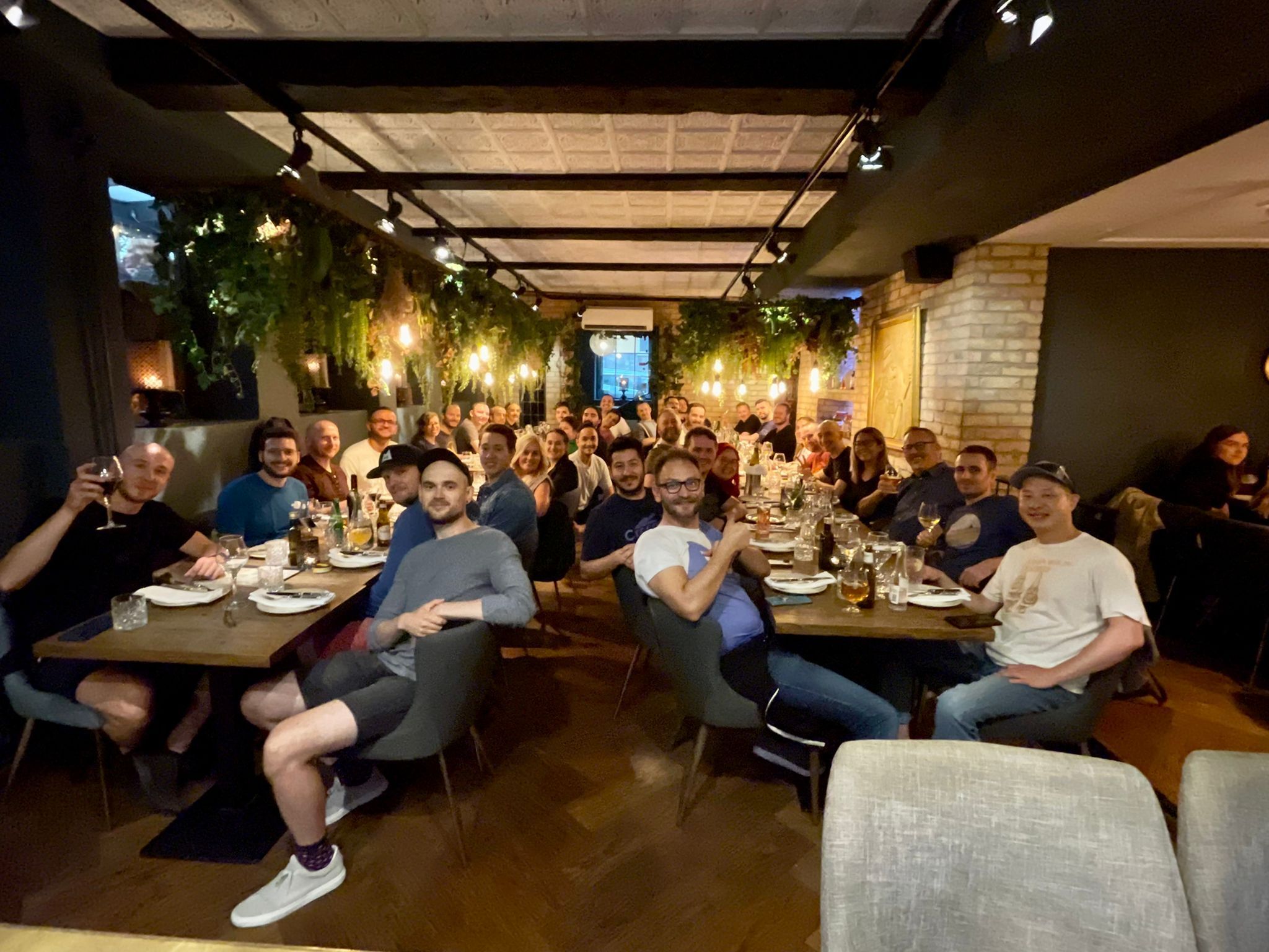 *The k6 team, which has grown to about 50 people in the past year, gathered for an offsite meeting in August 2022.* Photo of the k6 team at an offsite meeting.