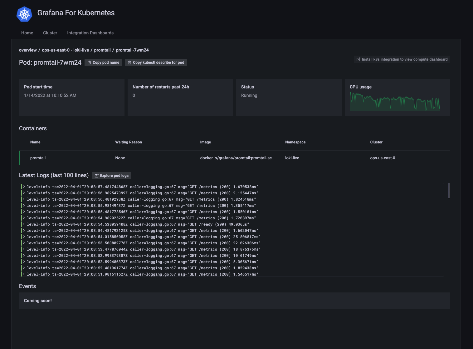 Kubernetes integration for Grafana Cloud: preview of next release 2 Kubernetes integration for Grafana Cloud: preview of next release 2