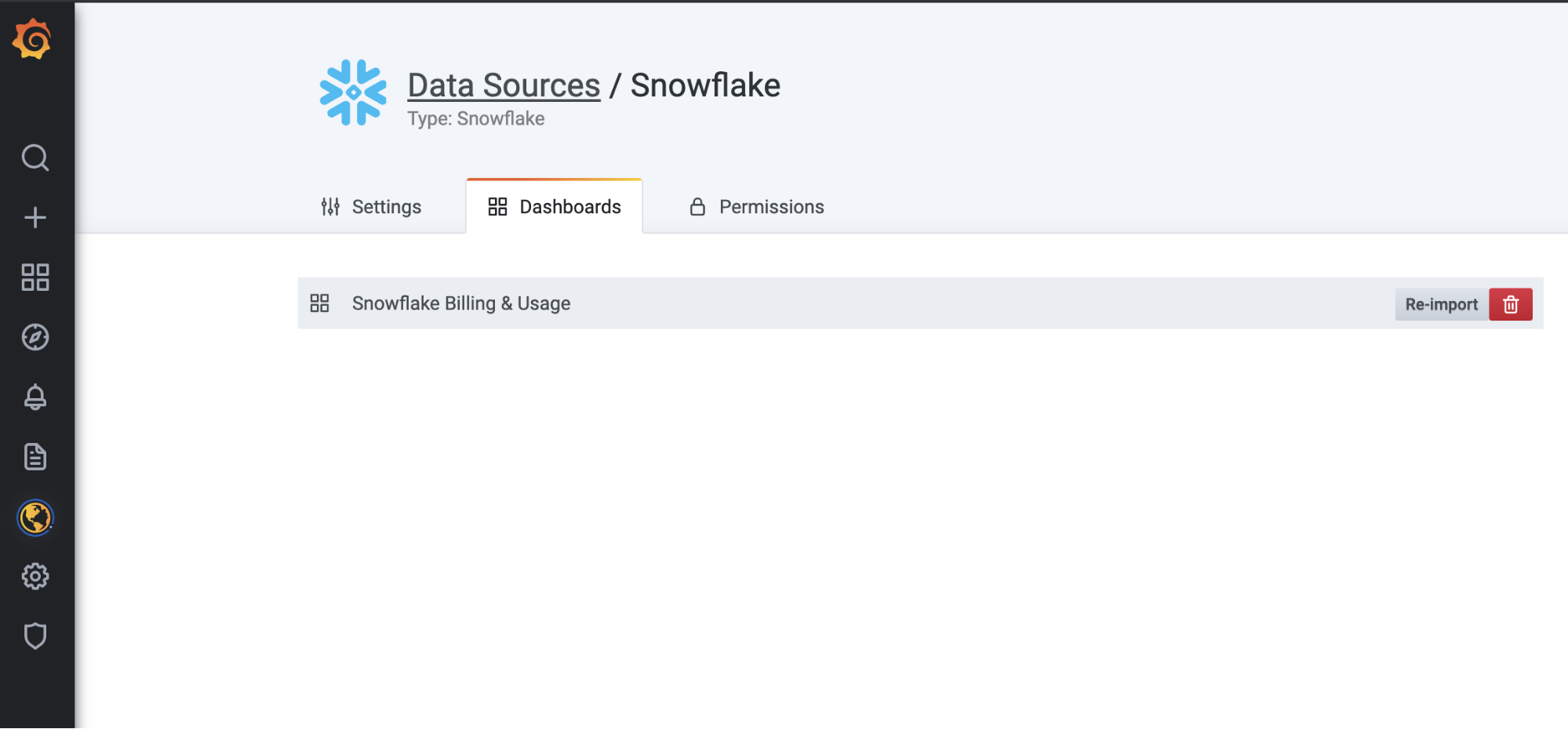 Snowflake plugin: new data sources Snowflake plugin: new data sources
