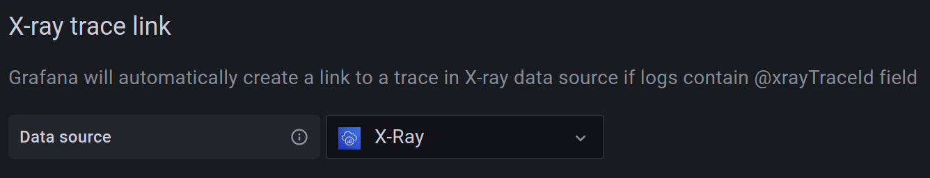 Trace link configuration Trace link configuration