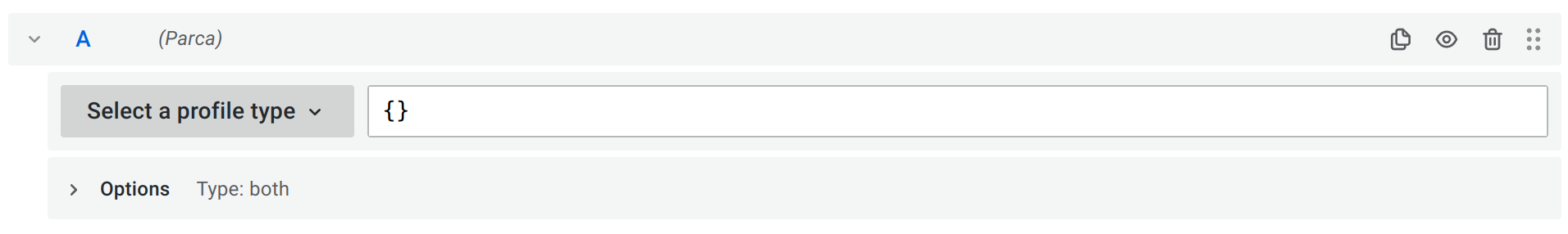 Query editor