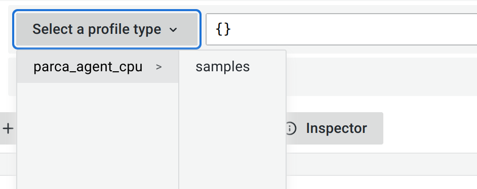 Profile selector
