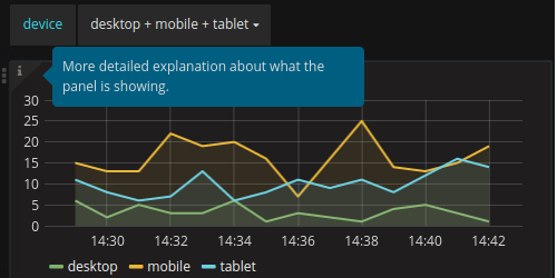 Hovering help text Hovering help text