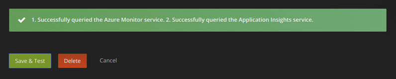 Save and Test Save and Test
